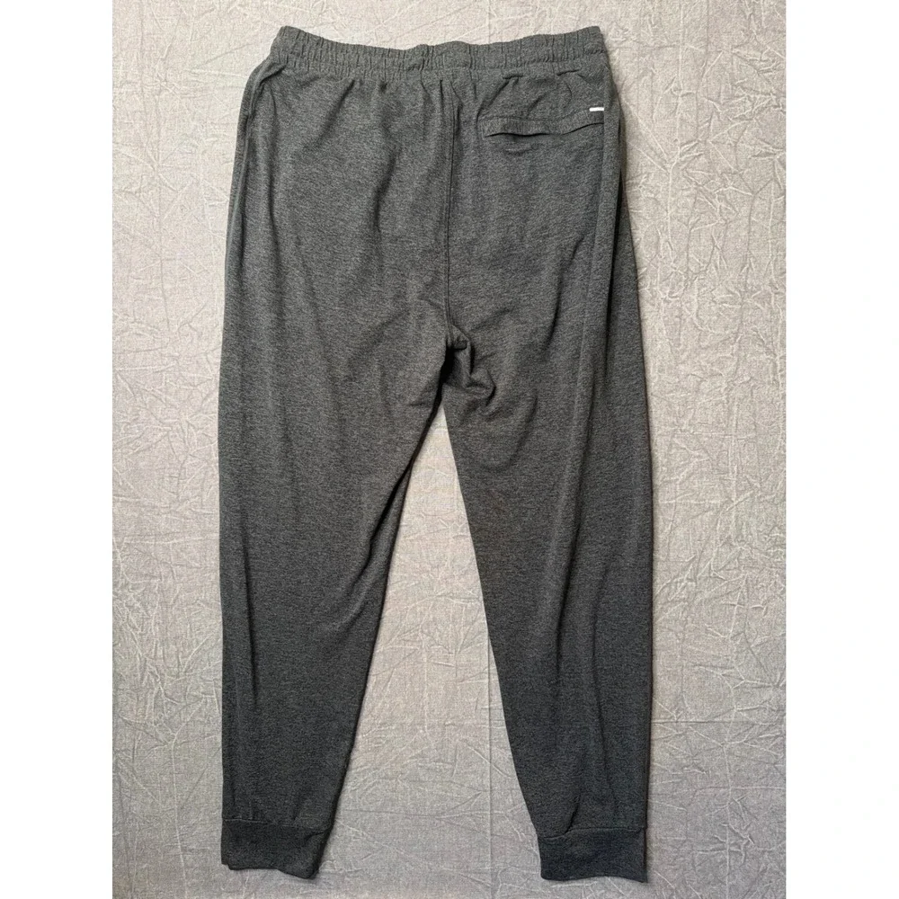 Vuori Joggers Mens XL Ponto Performance Charcoal Heather Stretch Pants V438